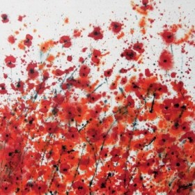 Red and Orange Flowers - Cuadrostock