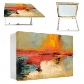 Tapacontador horizontal blanco 16384 - Cuadrostock