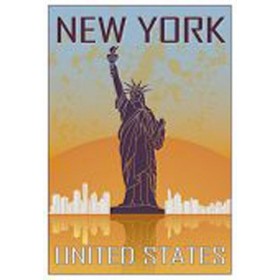 51604912-New York Vintage Poster. 7 tamaños disponibles - Cuadrostock