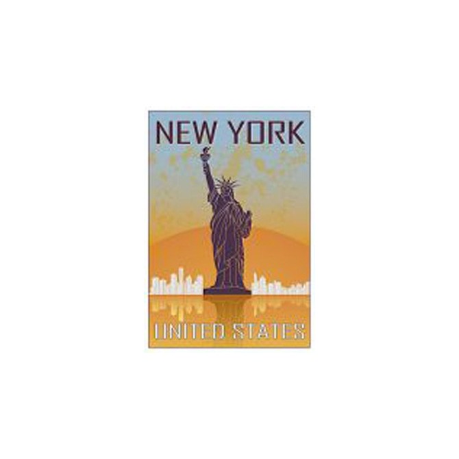 51604912-New York Vintage Poster. 7 tamaños disponibles - Cuadrostock