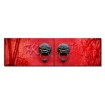 Cuadro Red Door 140x40 - Cuadrostock