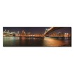 2737568_X / Cuadro New York y puente Brooklyn noche 140x40 - Cuadrostock