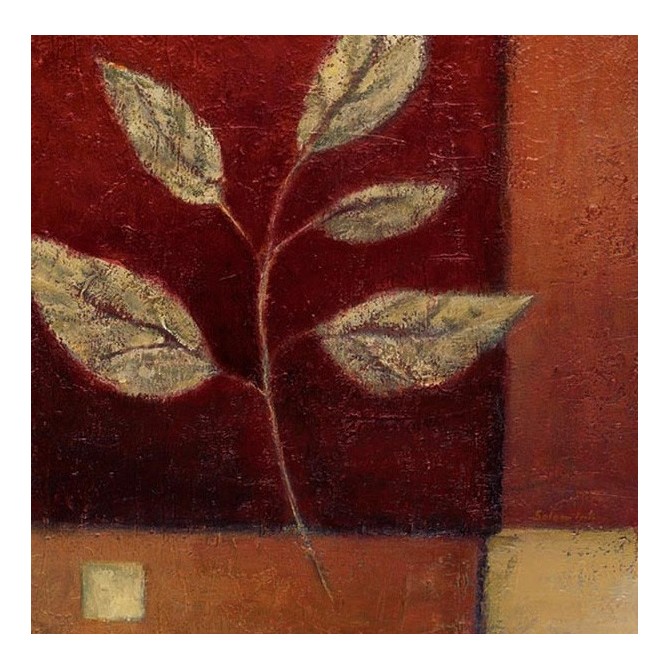12292 / Cuadro Crimson Leaf Study I - Cuadrostock