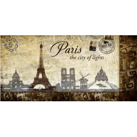 PR-Cuadro Collage Paris 02 - Cuadrostock