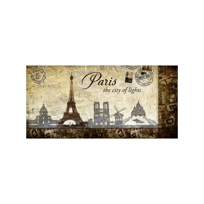 PR-Cuadro Collage Paris 02 - Cuadrostock