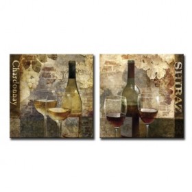 Cuadro Shiraz & Chardonnay - Cuadrostock
