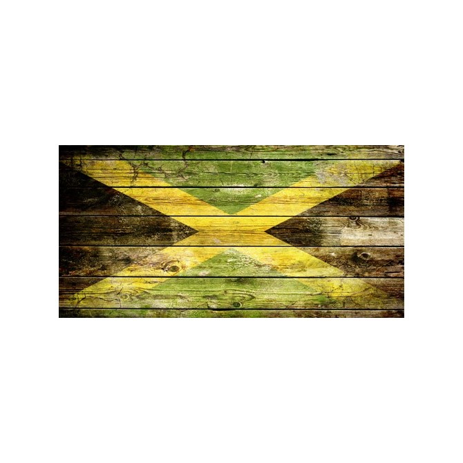 Cuadro bandera - Jamaica 2 - Cuadrostock