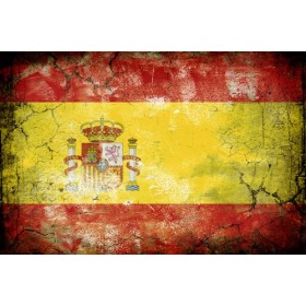 JHR-Cuadro bandera - España 1 - Cuadrostock