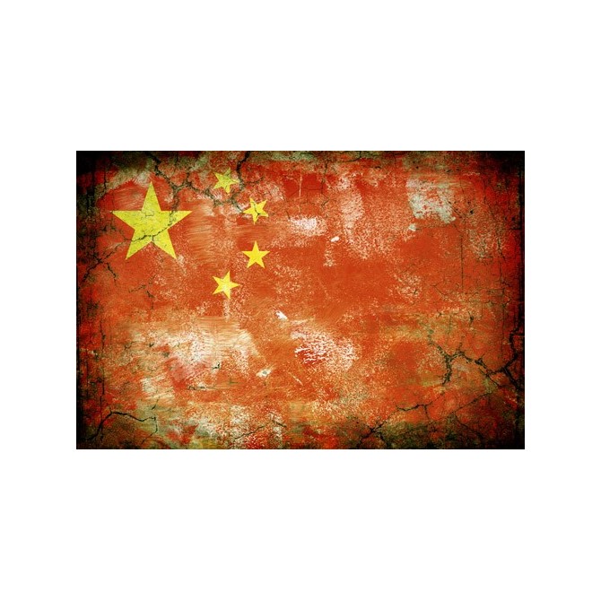 JHR-Cuadro bandera - China 1 - Cuadrostock