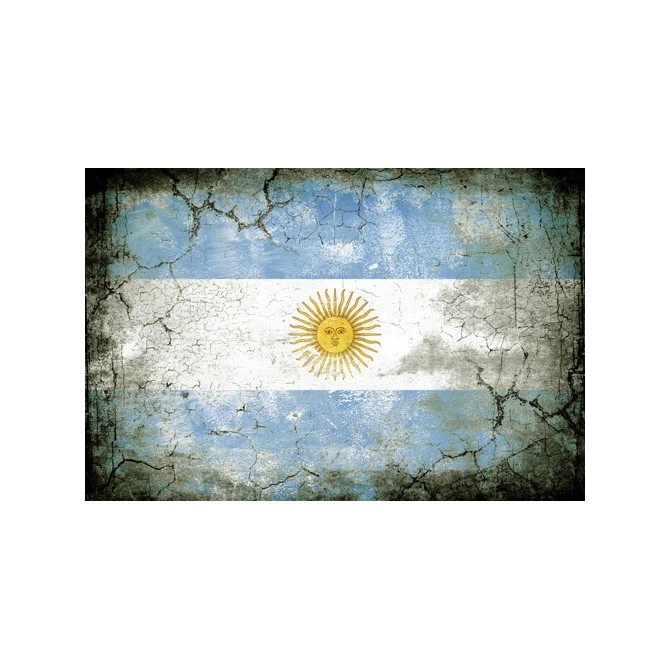 JHR-Cuadro bandera - Argentina 1 - Cuadrostock