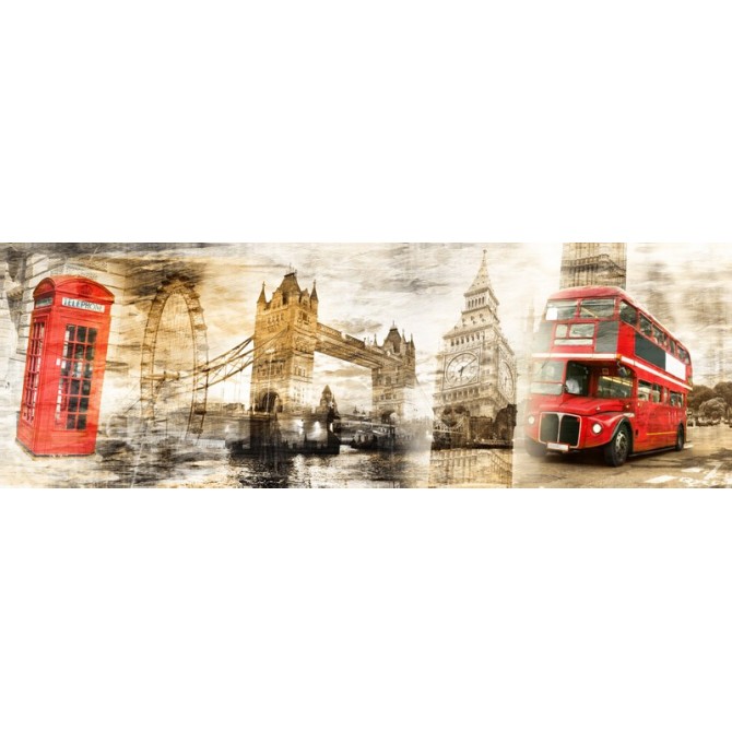 Cuadro Collage London 01 - Cuadrostock