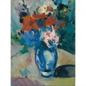 Blue Vase - Cuadrostock