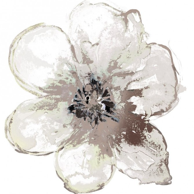 Floral-White - Cuadrostock