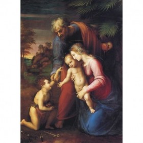 Holy Family With St John 2 - Cuadrostock