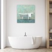 Damask Bath Tub - Cuadrostock