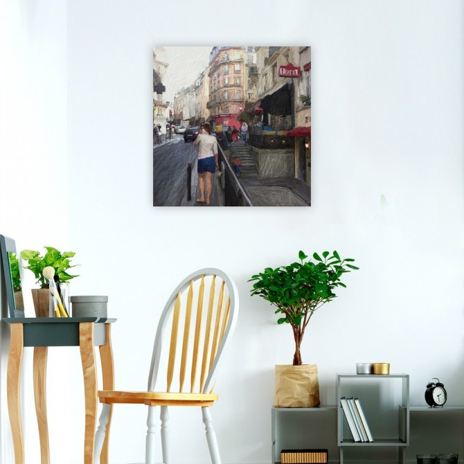 Streets of Paris - Cuadrostock