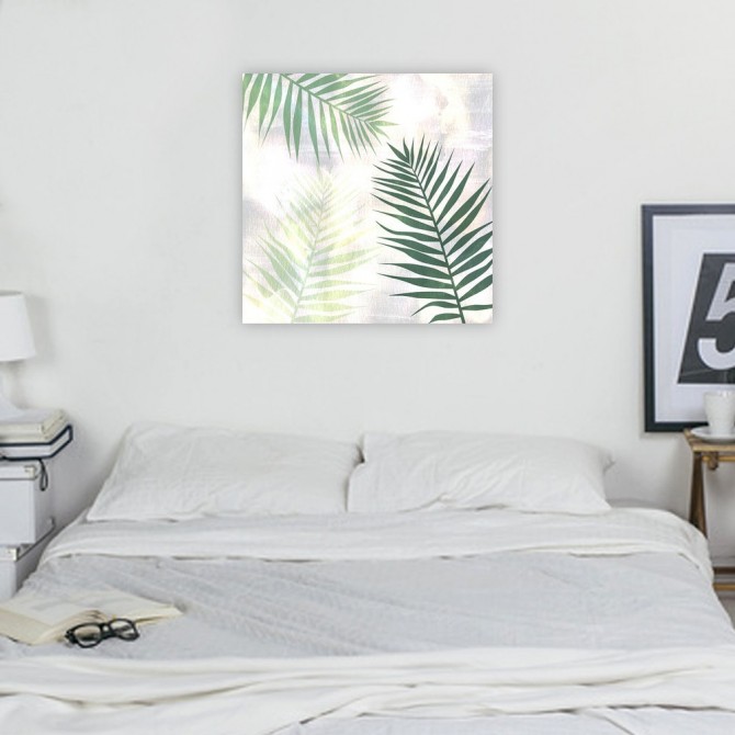 Cuadro para dormitorio - Sage Palms 2 - Cuadrostock