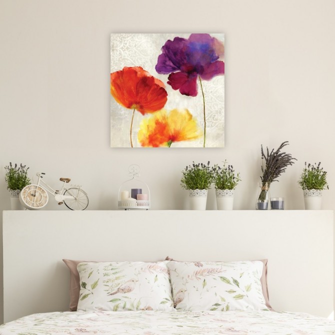 Cuadro para dormitorio - Lush Floral II - Cuadrostock