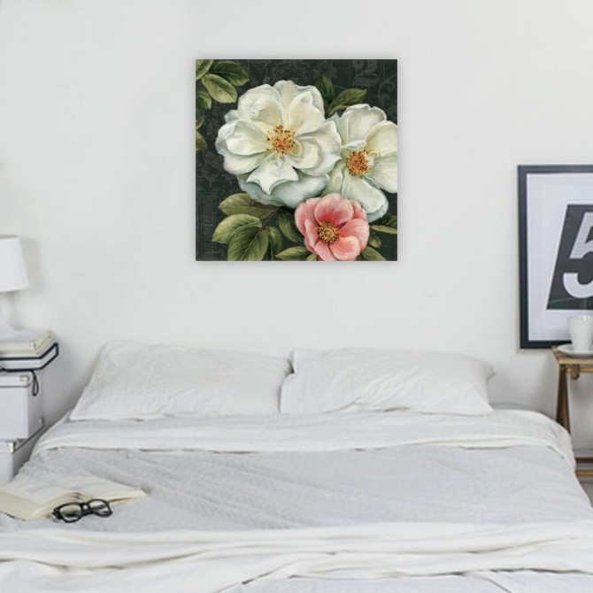 Cuadro para dormitorio - Floral Damask III - Cuadrostock