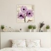 Cuadro para dormitorio - Love - Violet Chrysanthemum - Cuadrostock