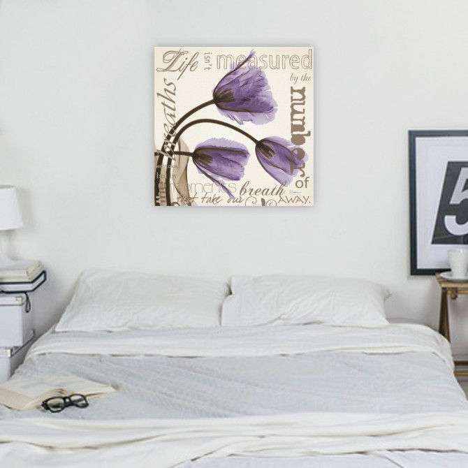 Cuadro para dormitorio - life Tulips - Cuadrostock