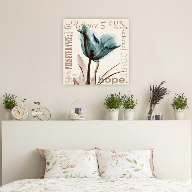 Rejoice - Blue Tulip - Cuadrostock