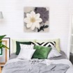 Cuadro para dormitorio - Blossom and Succulent White - Cuadrostock