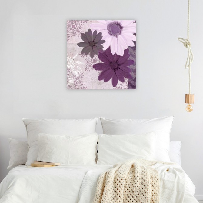 Cuadro para dormitorio - Purple Bloom 3 - Cuadrostock