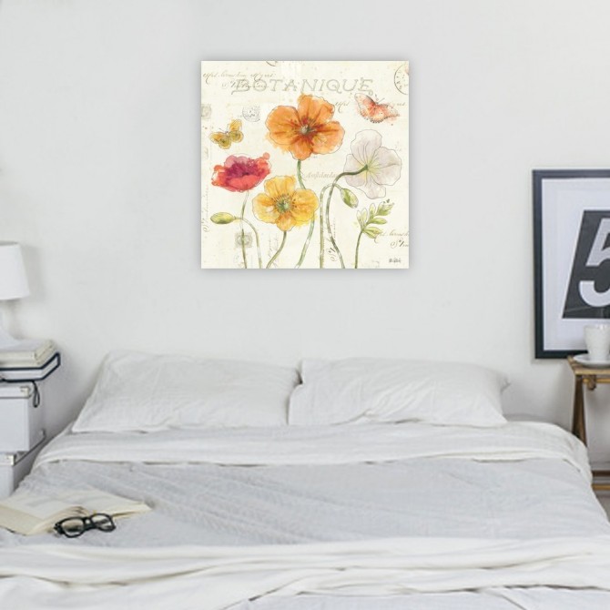 Cuadro para dormitorio - Painted Poppies II - Cuadrostock