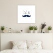 His Mustache - Cuadrostock