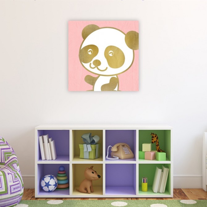 Pink Panda 2 - Cuadrostock
