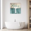 Relax Sink Teal - Cuadrostock