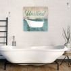 Unwind Bath Teal - Cuadrostock