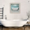 Wood Framed Aqua Bath - Cuadrostock