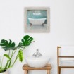 Wood Framed Aqua Bath - Cuadrostock