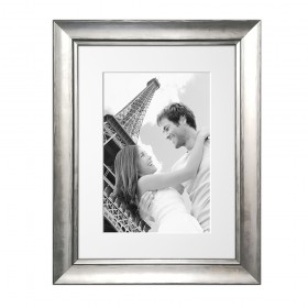 Silver Classic Smooth Frame - Cuadrostock