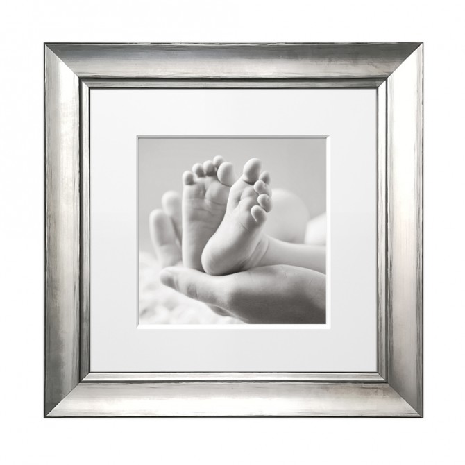 Silver Classic Square Frame - Cuadrostock Silver Classic Square Frame - Cuadrostock