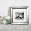 Silver Classic Square Frame - Cuadrostock