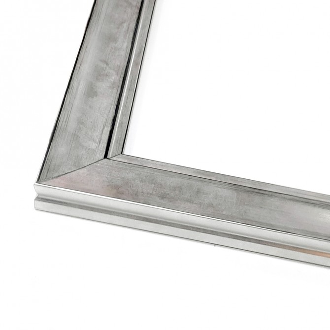 Silver Classic Square Frame - Cuadrostock