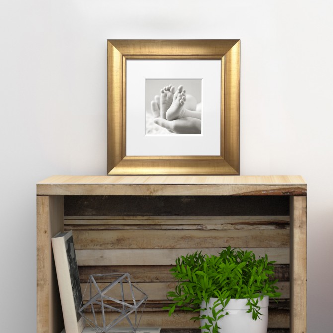 copy of Silver Classic Square Frame - Cuadrostock
