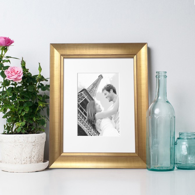 copy of Silver Classic Smooth Frame - Cuadrostock