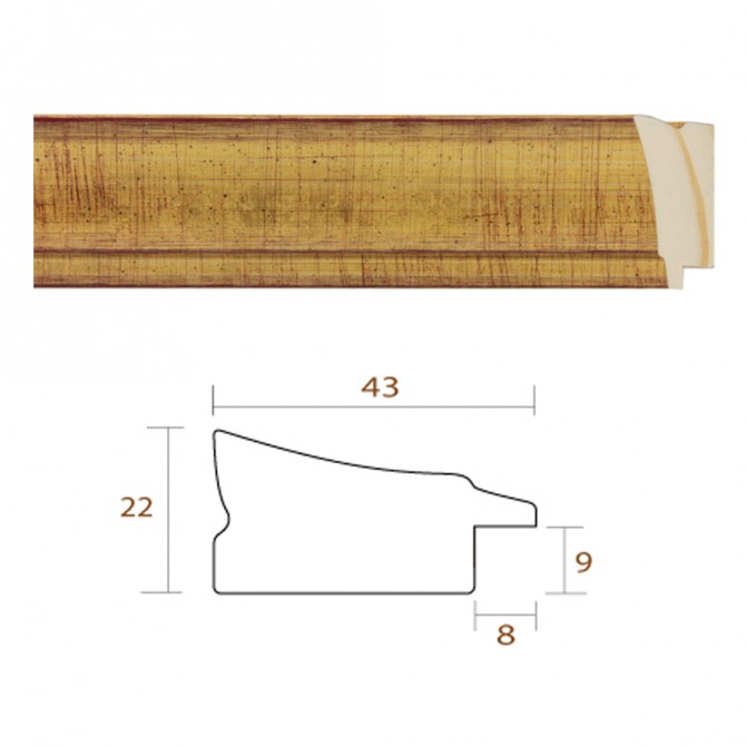 copy of Silver Classic Smooth Frame - Cuadrostock