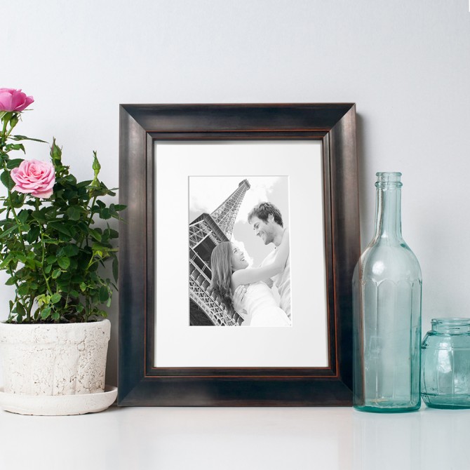 copy of Silver Classic Smooth Frame - Cuadrostock