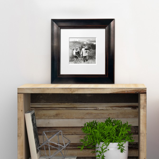 copy of Silver Classic Square Frame - Cuadrostock