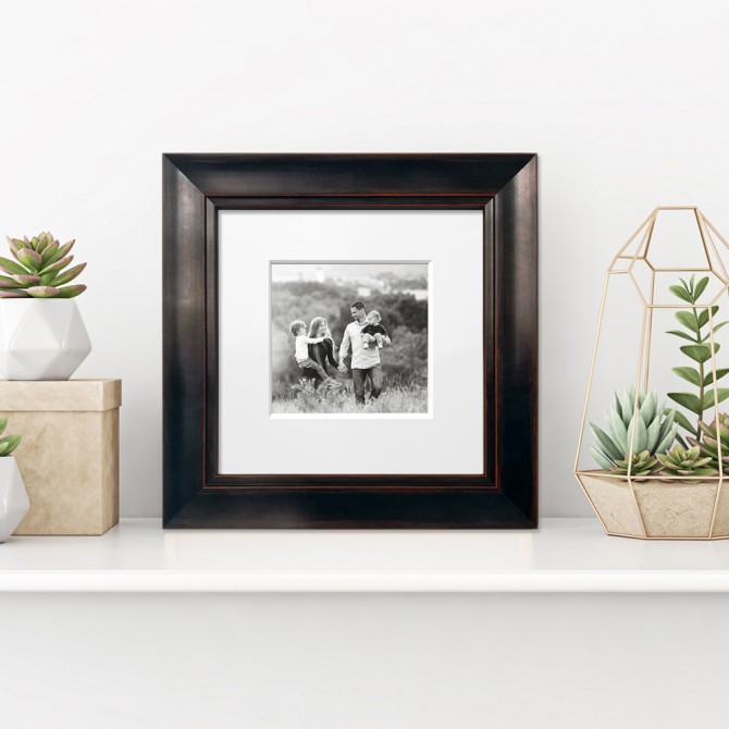 copy of Silver Classic Square Frame - Cuadrostock