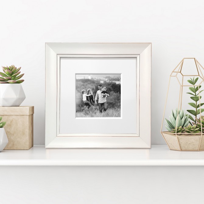 copy of Silver Classic Square Frame - Cuadrostock