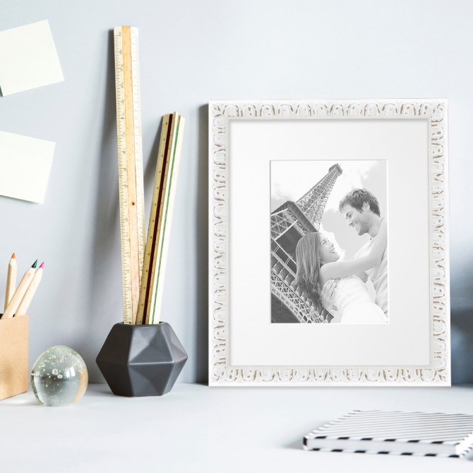 copy of Silver Classic Smooth Frame - Cuadrostock