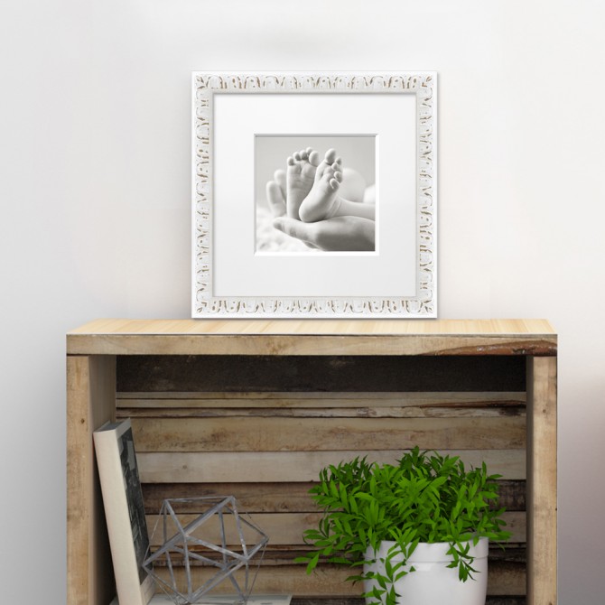 copy of Silver Classic Square Frame - Cuadrostock