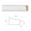 copy of Silver Classic Smooth Frame - Cuadrostock