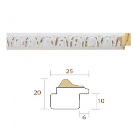 copy of Silver Classic Smooth Frame - Cuadrostock